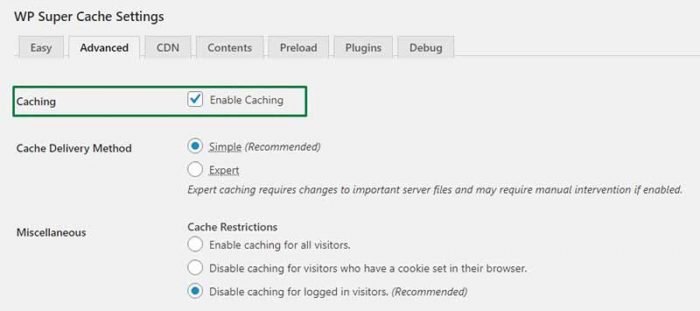 Use Cached Data
